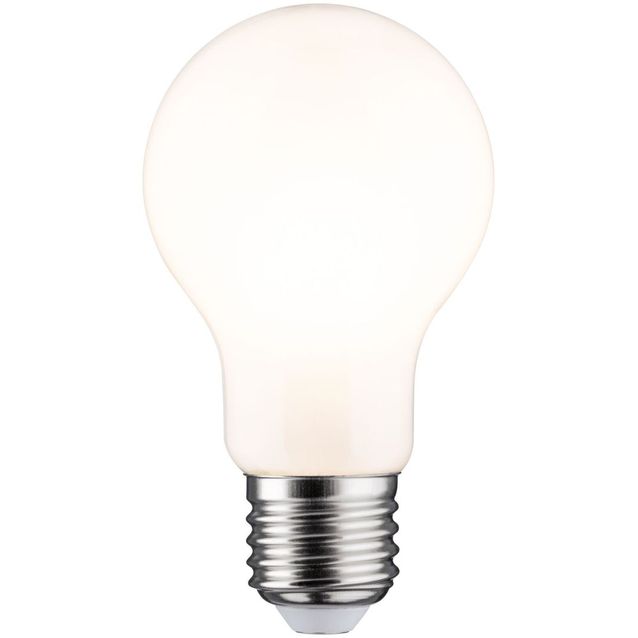 LED-lamppu Paulmann Classic Pear, E27, 806lm, 7W, 2700K, himmennettävä, opaali