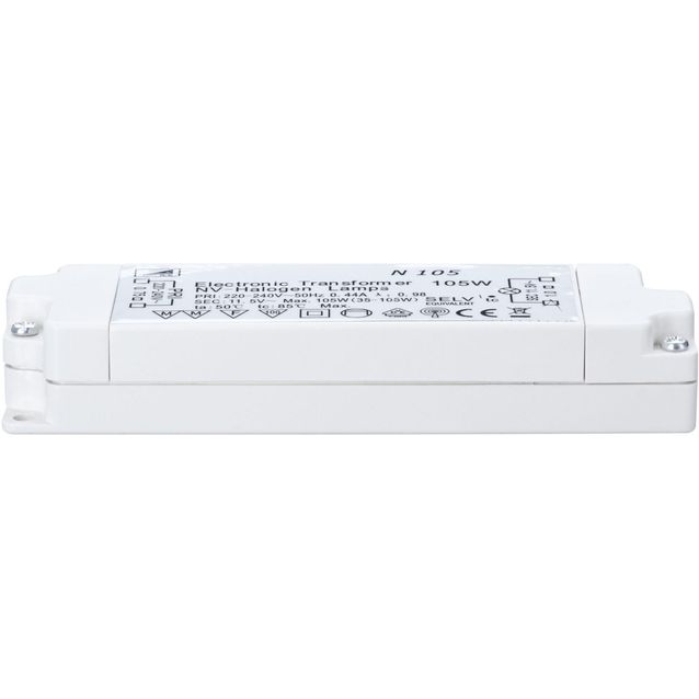 Muuntaja Paulmann VDE 35–105W max. 35–105W 230/12V 105 VA, valkoinen