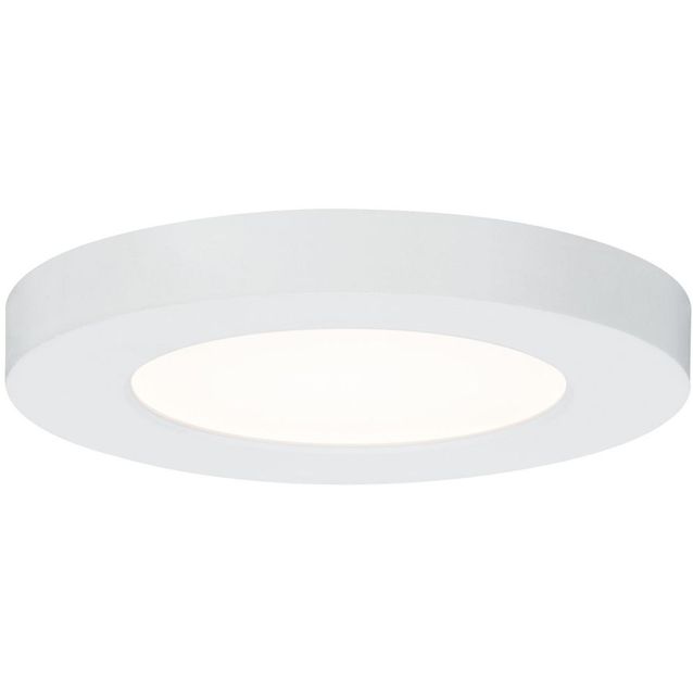 Upotettava LED-paneeli Paulmann Cover-it Promo, Ø11.6cm, 6W, 3000K, mattavalkoinen