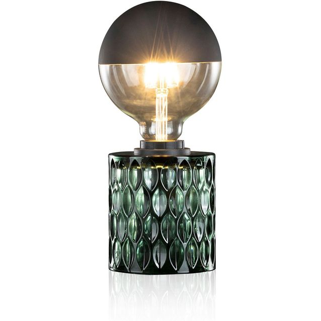 Pöytävalaisin Paulmann Pauleen Crystal Magic, E27, vihreä