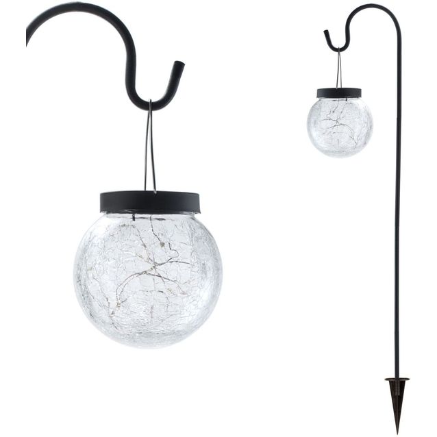 Aurinkokennovalaisin Paulmann Pauleen Solar Pearl, IP44, 2900K, musta