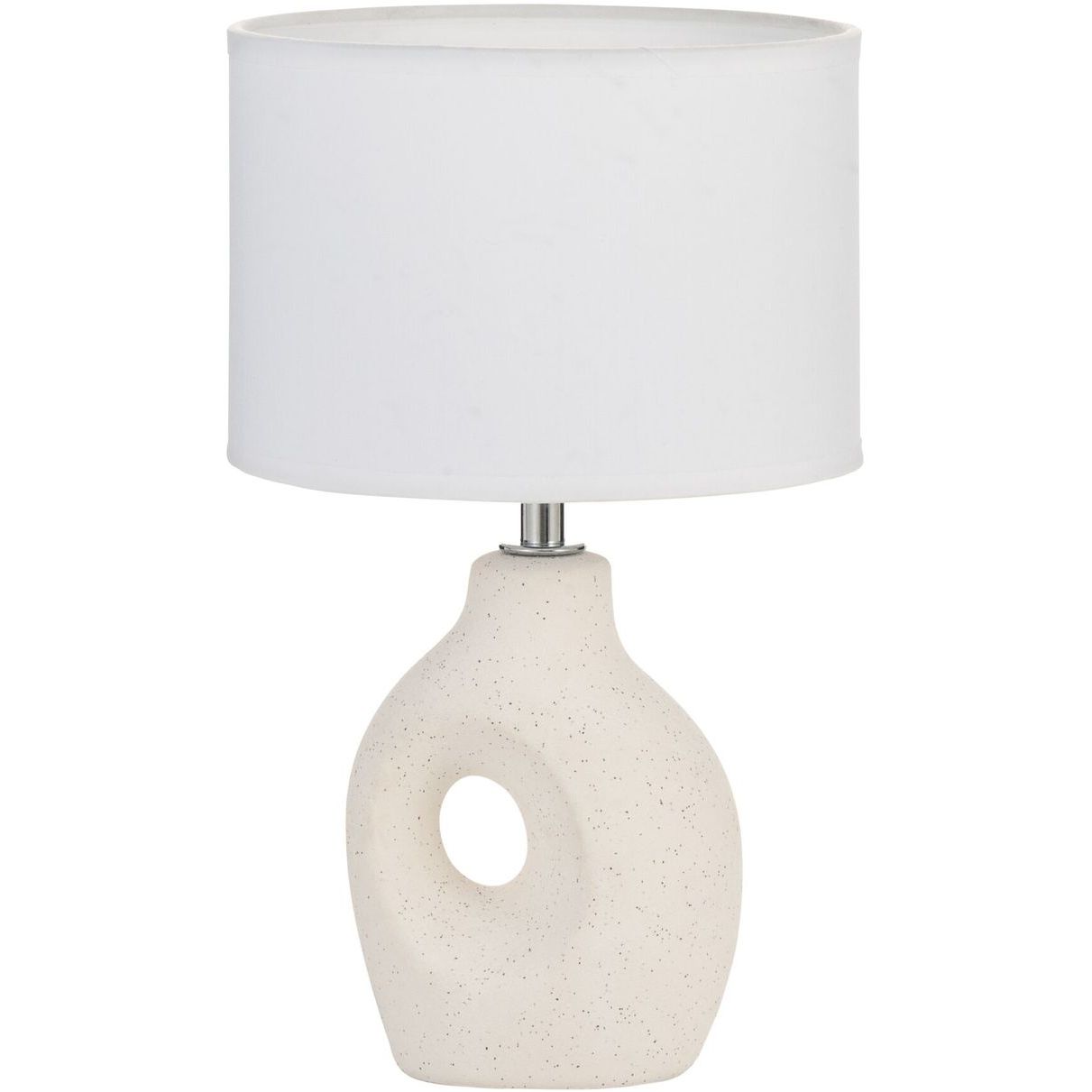 Pauleen Pure Crush tafellamp, wit/beige