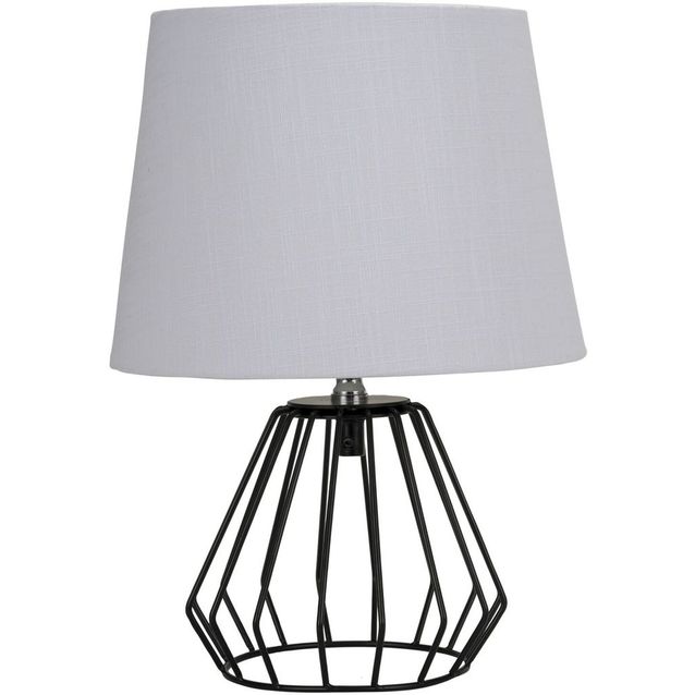 Pöytävalaisin Paulmann Pauleen Shiny Diamond, E27, vaaleanharmaa/musta