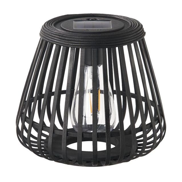 Aurinkokennolyhty Paulmann Pauleen Sunshine Glimmer, IP44, 2700K, musta