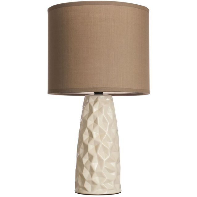 Pöytävalaisin Paulmann Pauleen Fancy Sculpt 41cm E14 max. 20W taupe/kerma