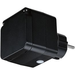 Pistokeliitin ulkokäyttöön Paulmann Smart Plug, IP44, musta