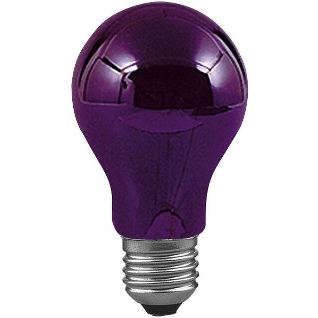 Mustavalolamppu Paulmann E27 230V 75W 100000K himmennettävä