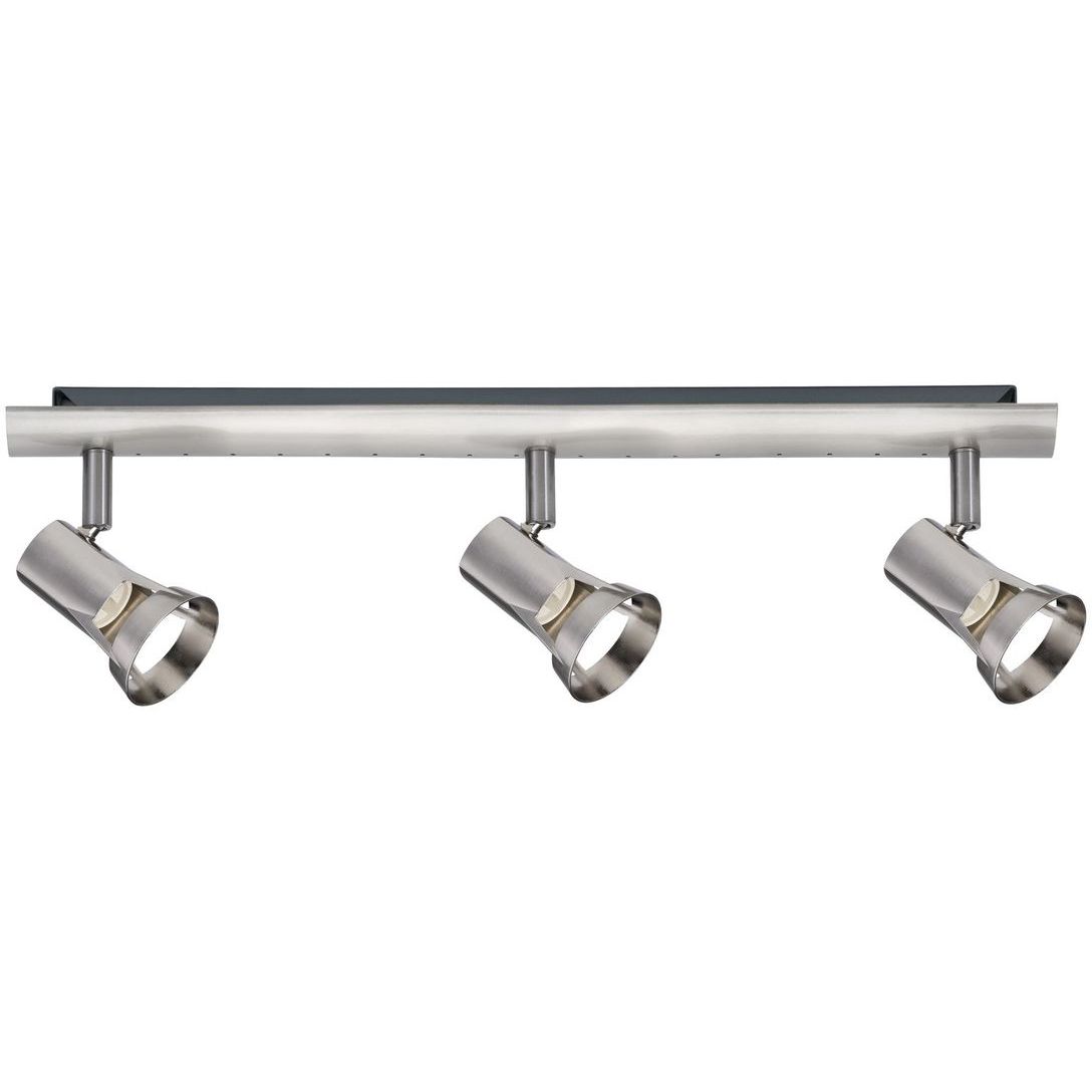 Spottivalaisin Paulmann Teja, GU10, 3-osainen, himmennettävä, satiininikkeli