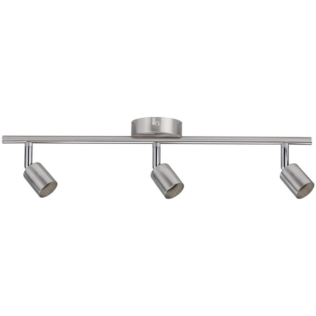 Spottivalaisin Paulmann Carolina, GU10, 3-osainen, himmennettävä, mattanikkeli