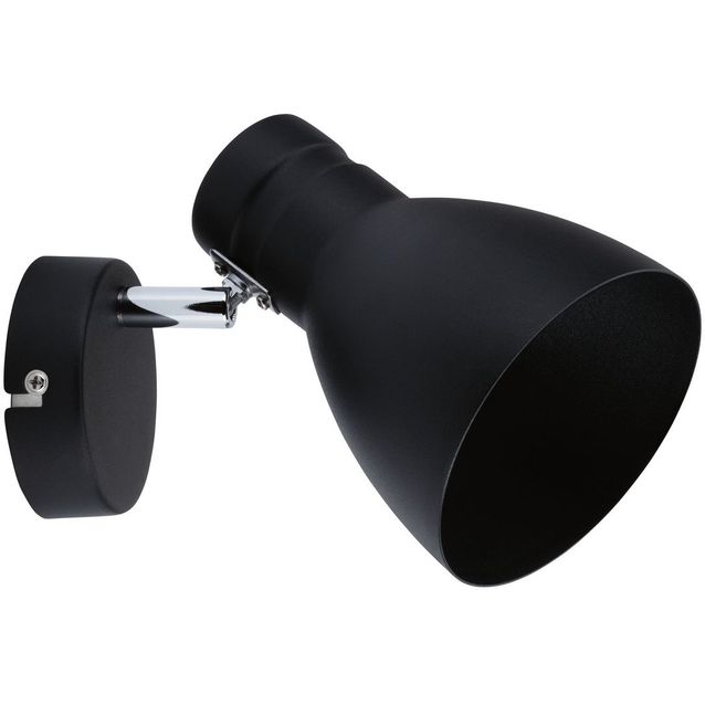 Spottivalaisin Paulmann Davy, E27, himmennettävä, musta