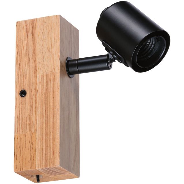 Spottivalaisin Paulmann Arvid, E27, himmennettävä, musta