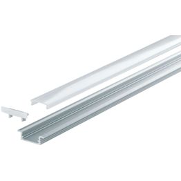 Upotettava lattiaprofiili LED-nauhalle Paulmann, 1m, alumiini