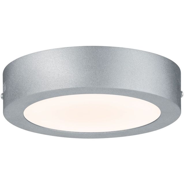 LED-paneeli Paulmann Lunar, Ø17cm, 11W, 3000K, mattakromi