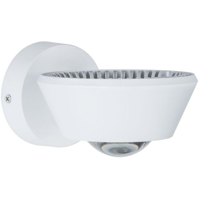 LED-seinävalaisin Paulmann Sabik, IP44, 2700K, himmennettävä, mattavalkoinen