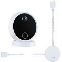 Langaton kosketus- ja liiketunnistinsetti Paulmann MaxLED PIR & Touch himmennettävä valkoinen/musta