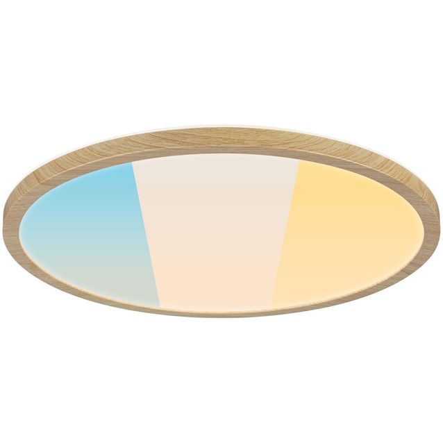 LED-paneeli Paulmann Atria Shine IP44 Ø398mm 20.8W 2800lm White Switch