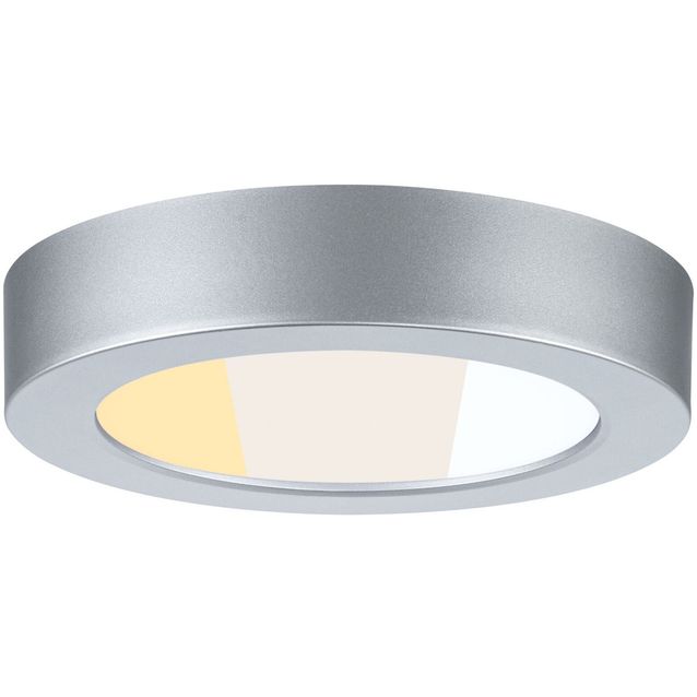 LED-paneeli Paulmann Abia 2 White Select hämäräohjatulla liiketunnistimella (HF) Ø170mm 9.5W 1100lm 2700–4000K, mattakromi