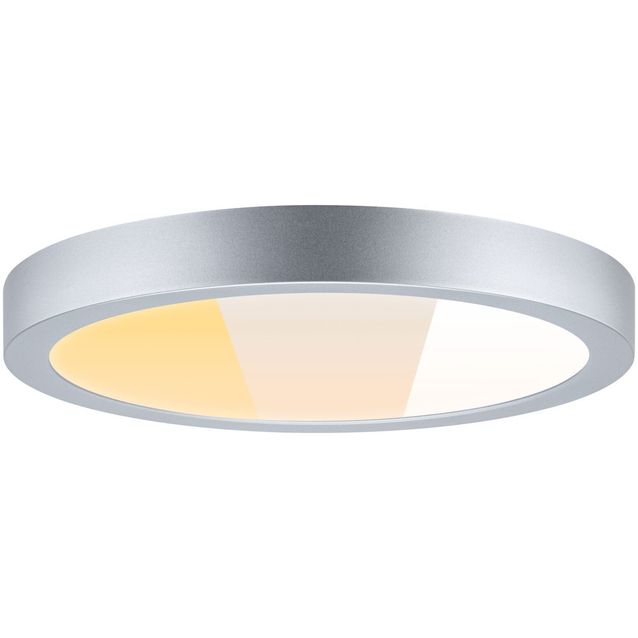 LED-paneeli Paulmann Abia 2 White Select hämäräohjatulla liiketunnistimella (HF) Ø300mm 14W 1000lm 2700–4000K, mattakromi