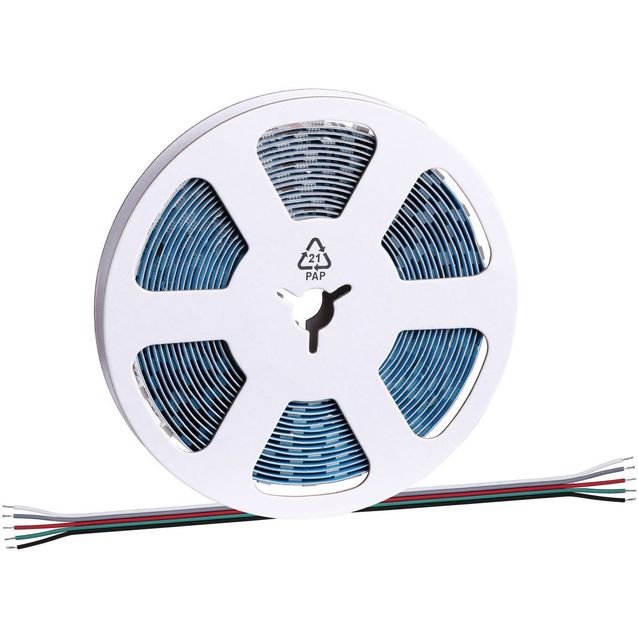 LED-valonauha Paulmann ProStrip Silver, P25, 830, 5m, 75W, 300lm/m, 60LEDs/m, RGBW