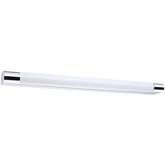 LED-peilivalaisin Paulmann Mizar, IP44, 3000K, kromi/valkoinen