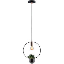 Riippuvalaisin Paulmann Neordic Tasja, E27, himmennettävä, musta/kupari