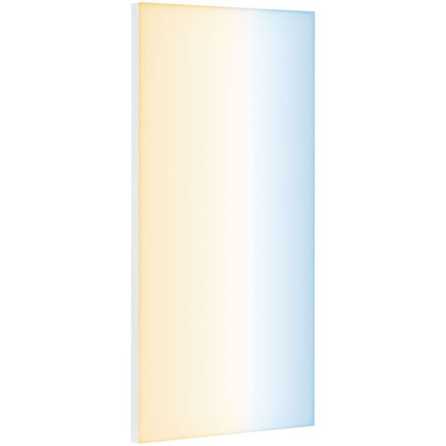 LED-paneeli Paulmann Velora, Smart Home Zigbee 3.0, 59.5x59.5cm, 15.5W, säädettävä värilämpötila, himmennettävä, mattavalkoinen