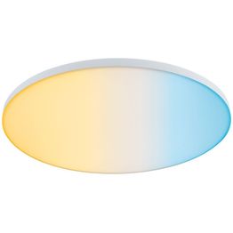 LED-paneeli Paulmann Velora, Smart Home Zigbee 3.0, Ø60cm, 32W, säädettävä värilämpötila, himmennettävä, valkoinen