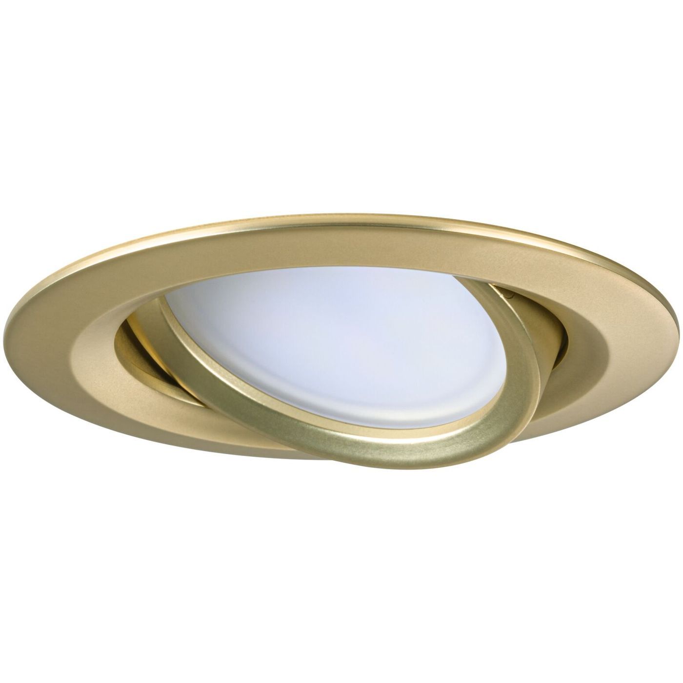 LED-alasvalo Paulmann 3-Step-Dim Nova Coin Basic Ø84mm 50° 6W 470lm 2700K himmennettävä upotettava mattakulta 3kpl/pkt