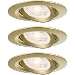 LED-alasvalosetti Paulmann Nova Plus, Ø93mm, GU10, IP65, 3x4.9W, 3x550lm, 2700K, himmennettävä