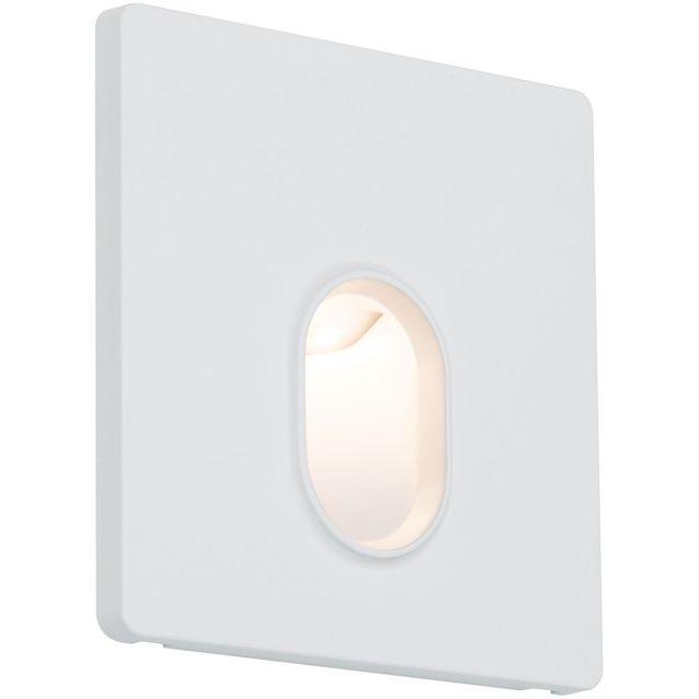 Upotettava LED-seinävalaisin Paulmann, 78x35mm, 1.7W, 65lm, 2700K, valkoinen