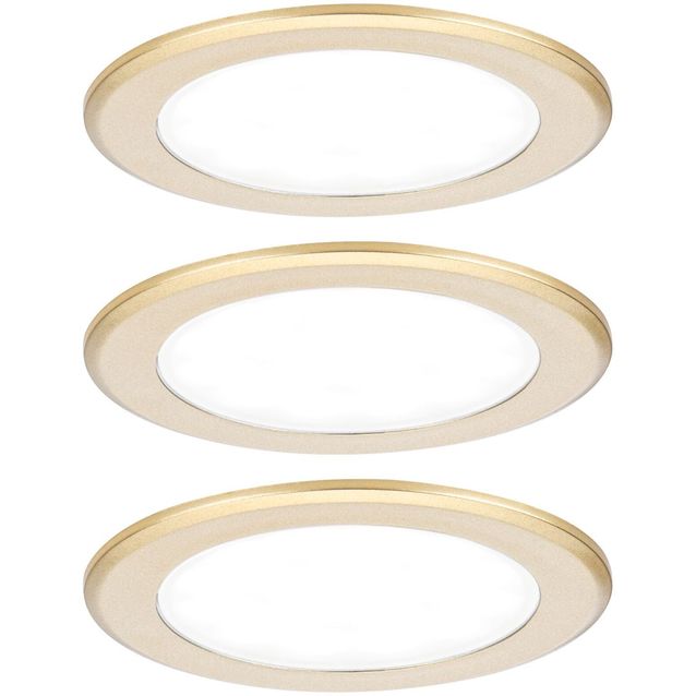 LED-kalustevalaisin Paulmann Ø65mm 4000K upotettava 2.5W 180lm mattakulta, 3kpl/pkt