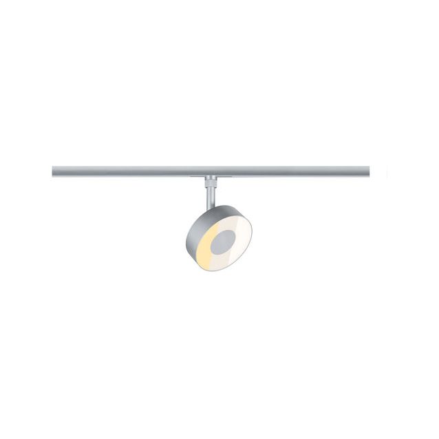 Kiskospotti Paulmann URail Circle, 220lm, 5W, 2700 - 4000K, himmennettävä, mattakromi