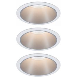 Alasvalosetti Paulmann Cole Ø88mm valkoinen/hopea