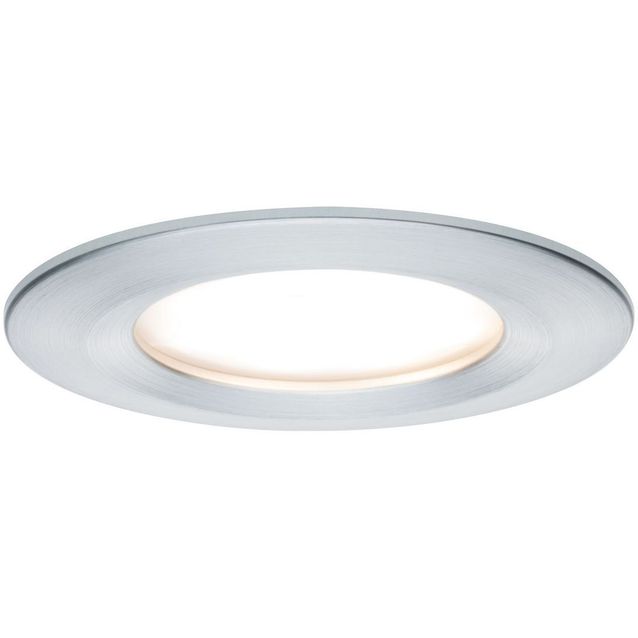 Upotettava LED-valaisin Paulmann Nova Coin Rigid, IP44, Ø78mm, 6W, 470lm, 2700K, eri värejä