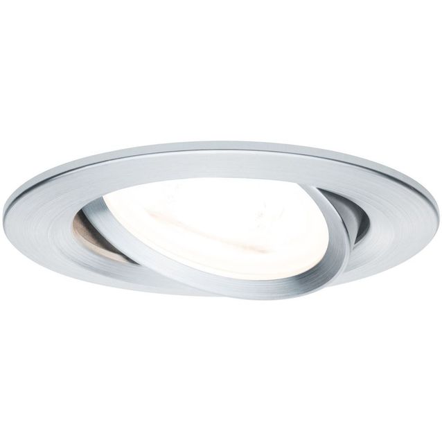 Upotettava LED-valaisin Paulmann Nova, Ø84mm, GU10, 6.5W, 460lm, 2700K, himmennettävä, eri värejä
