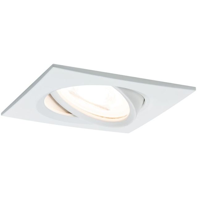 Upotettava LED-valaisin Paulmann Nova, 84x84mm, GU10, 6.5W, 460lm, 2700K, himmennettävä, eri värejä