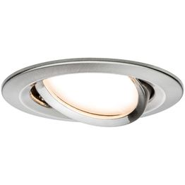 Upotettava LED-valaisin Paulmann Nova Plus Coin, Ø84mm, 6W, 470lm, 2700K, himmennettävä, eri värejä