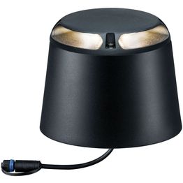 LED-ulkovalaisin Paulmann Plug & Shine, IP67, 3000K, pinta-asennettava, antrasiitti