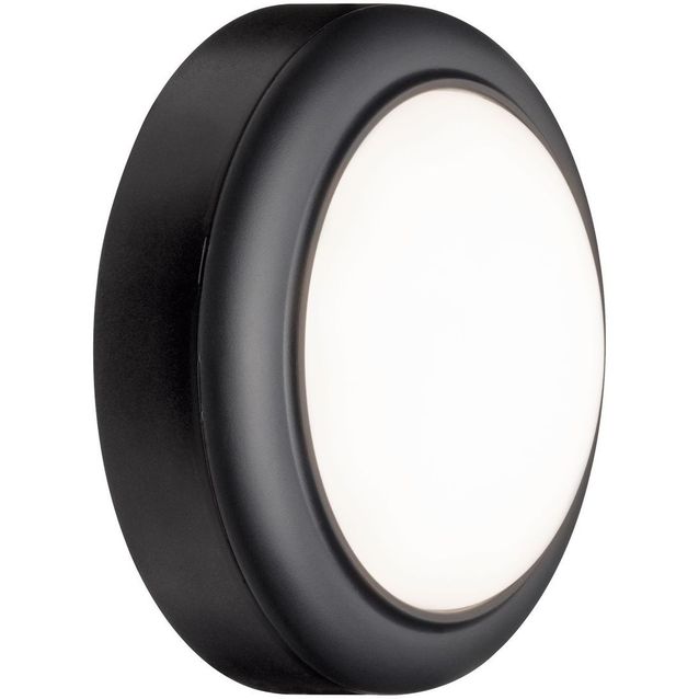 LED-ulkoseinävalaisin Paulmann, IP44, 140mm, 3000K, 8W, 560lm, harmaa