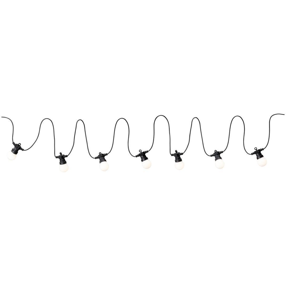 LED-valoketju Paulmann Plug & Shine Fairy lights, IP44, 3000K, valkoinen