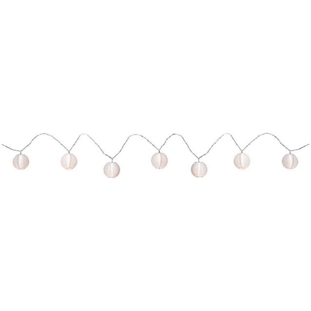 LED-valoketju Paulmann Fairy lights, IP44, 3.6m, 3000K, paristokäyttöinen, valkoinen