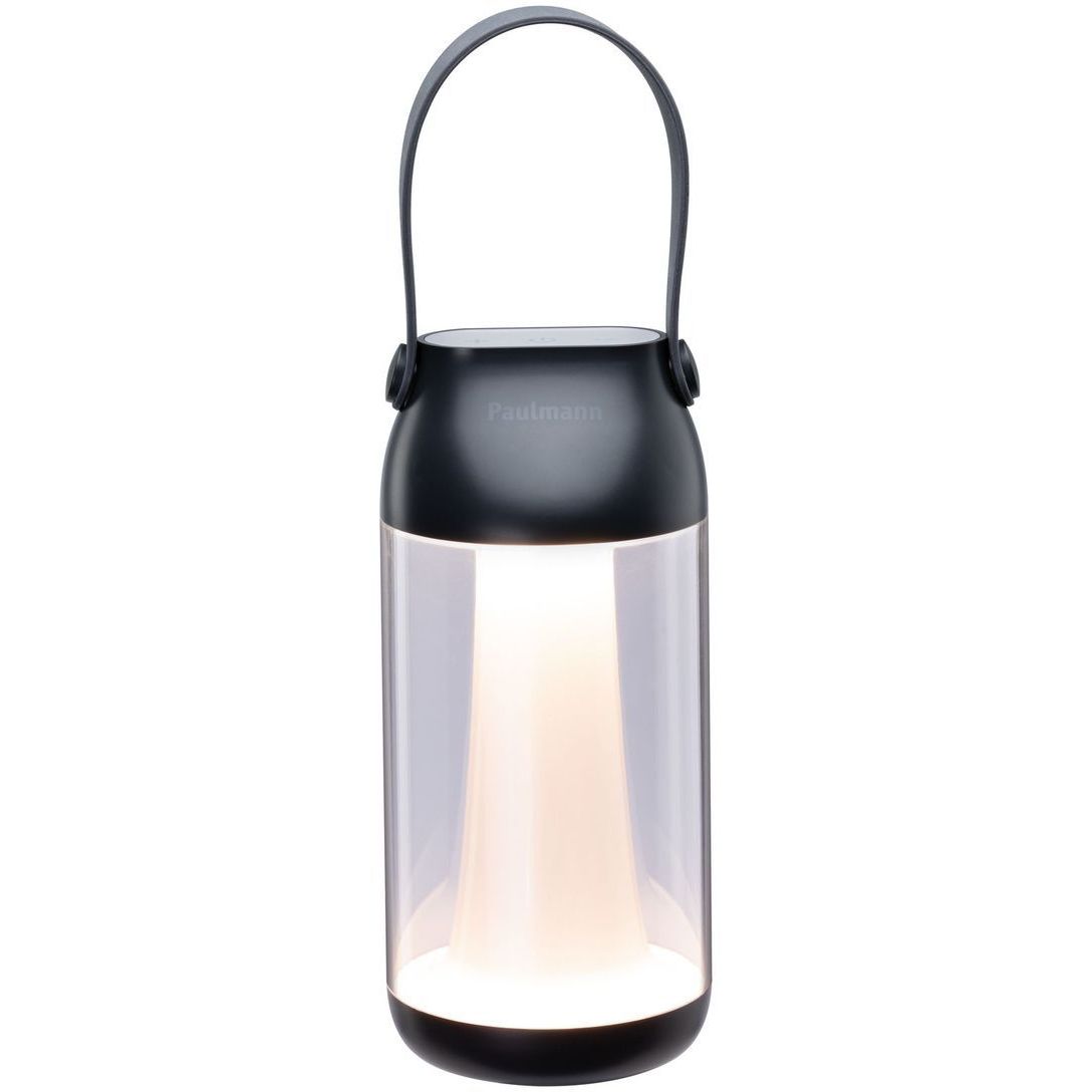 LED-lyhty Pulmann Cupulino, IP44, 3000K, USB-ladattava, himmennettävä