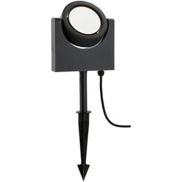 LED-puutarhaspotti Paulmann Swivea, IP44, 18.3x4.6cm, 3000K, antrasiitti