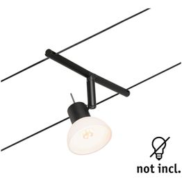 Vaijerivalaisin Paulmann CorDuo Sheela, GU5.3, 12V, mattamusta/kromi