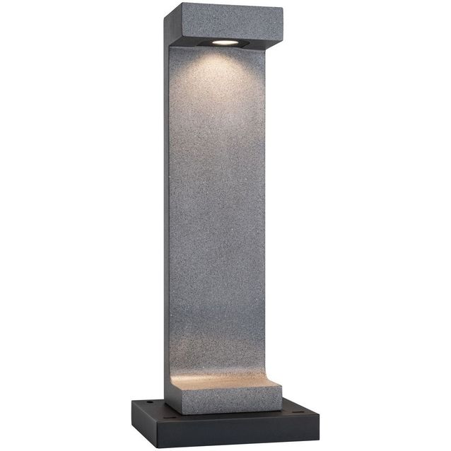 LED-pollarivalaisin Paulmann Concrea, IP65, 61.6cm, 3000K, betoni