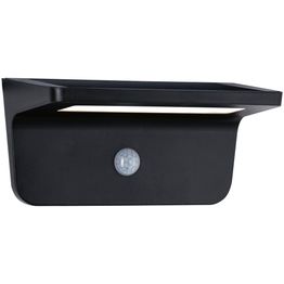 LED-ulkoseinävalaisin aurinkokennolla Paulmann Cyrus, IP44, 3000K, liiketunnistin, antrasiitti