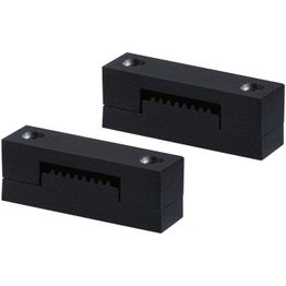 Valaisinhihnan puristin Paulmann ULine musta 2kpl/pkt