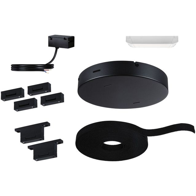 ULine-perussetti Paulmann 10m max. 150W musta