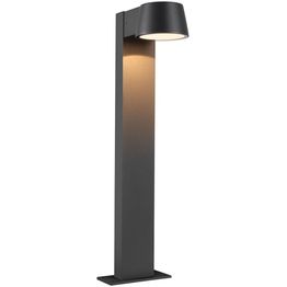 LED-pollarivalaisin Paulmann Capea, IP44, 50cm, 2200K, antrasiitti