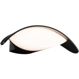 LED-ulkoseinävalaisin Paulmann Mesana, IP44, 24x16.5cm, 3000K, antrasiitti